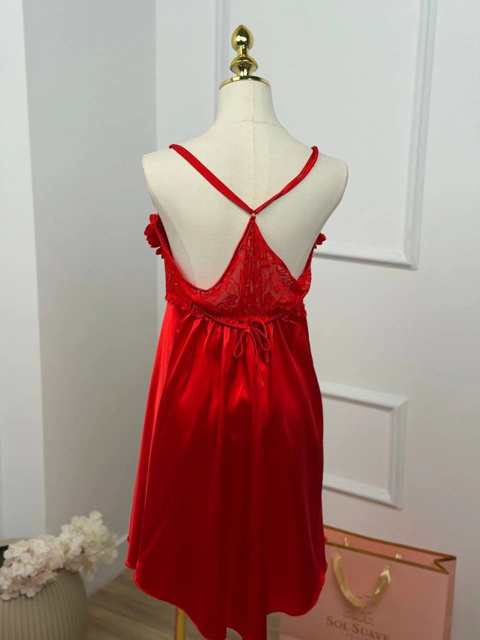 Queen’s Desire Satin Dress