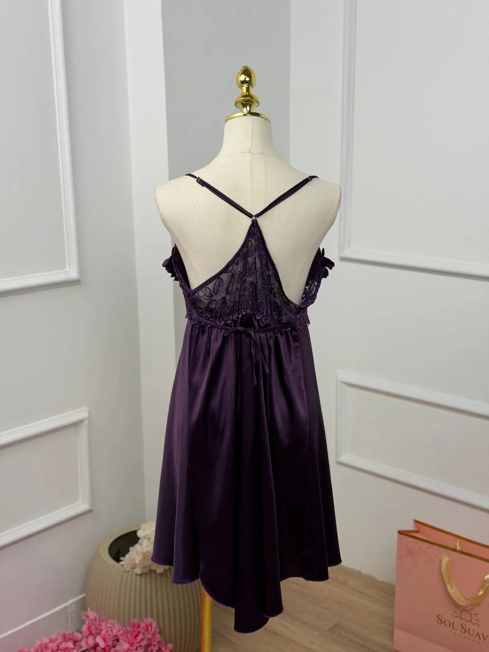 Queen’s Desire Satin Dress