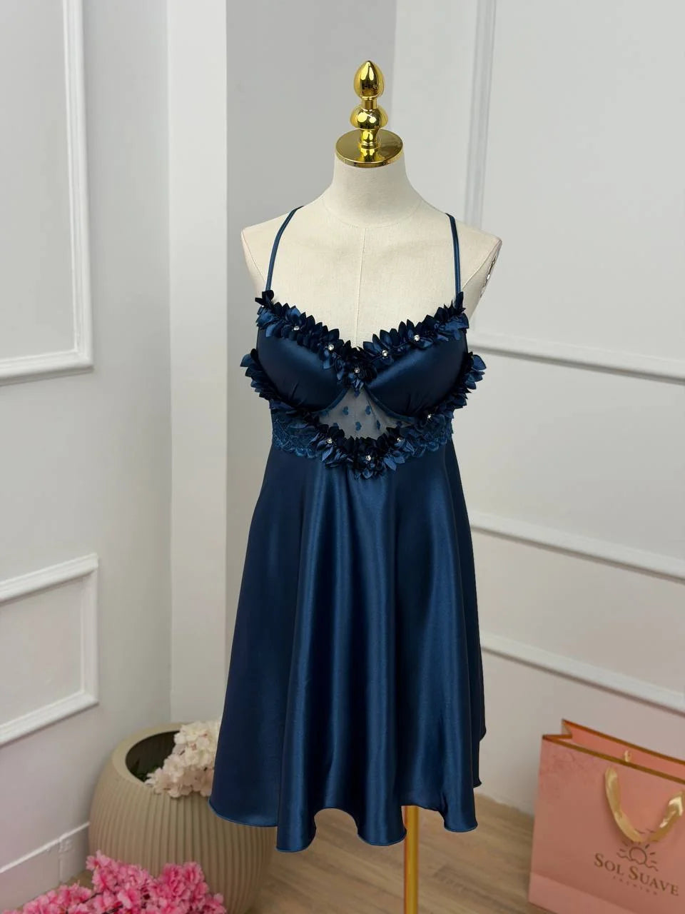 Queen’s Desire Satin Dress