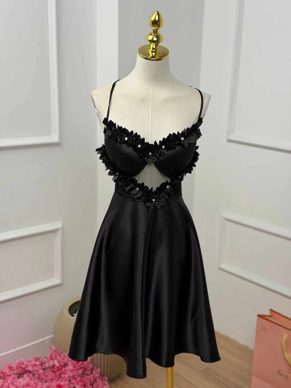 Queen’s Desire Satin Dress