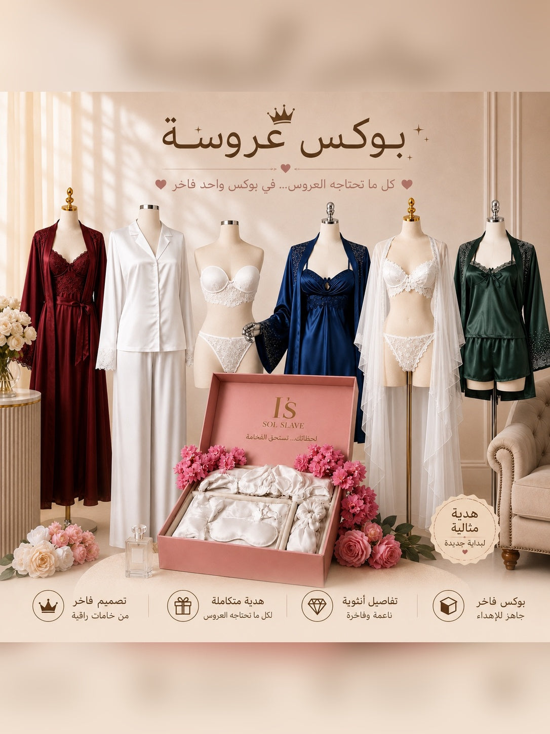 بوكس جهاز العروسة كامل 👰🏼🤍
